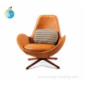 Fashionable Leather Leisure Waiting Room Furniture Chair